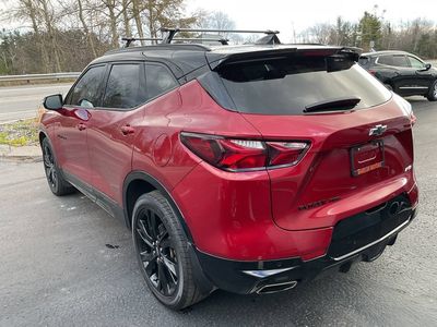 2022 Chevrolet Blazer — rear three-quarter view