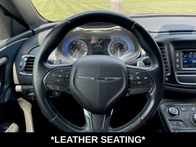 2016 Chrysler 200 — interior view