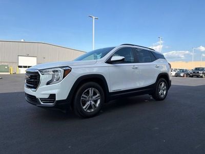 2023 GMC Terrain — rear three-quarter view