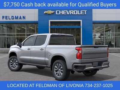 2026 Chevrolet Silverado 1500 — rear three-quarter view