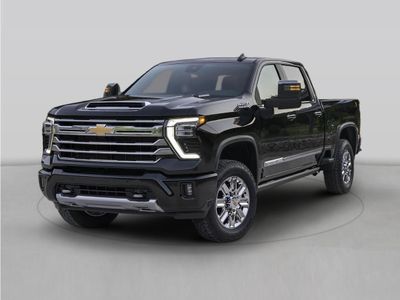 2024 Chevrolet Silverado 2500 HD LT in Black — front three-quarter view