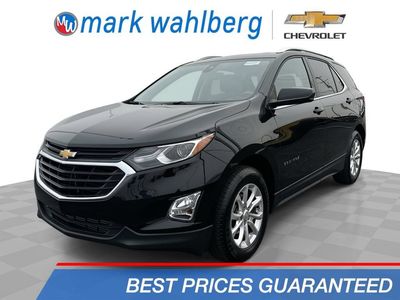 2020 Chevrolet Equinox LT in Mosaic Black Metallic — front three-quarter view
