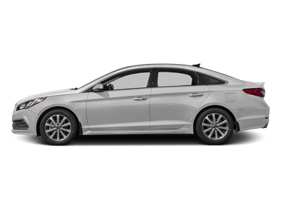 2017 Hyundai Sonata — rear three-quarter view