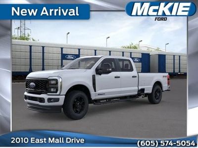 2026 Ford F-350SD XL in Oxford White — front three-quarter view