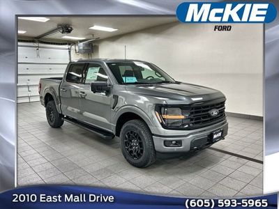 2026 Ford F-150 XLT in Carbonized Gray Metallic — front three-quarter view