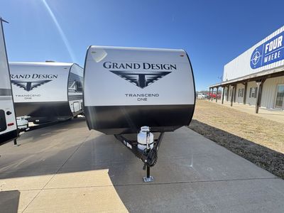 2026 Grand Design TRANSCEND ONE — rear three-quarter view