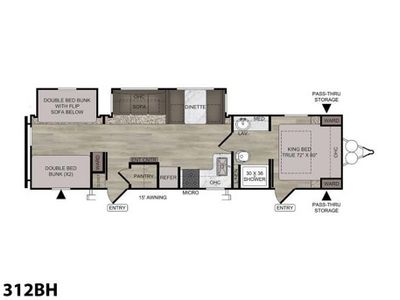2026 East to West, INC. Della Terra 312BH - Photo 2