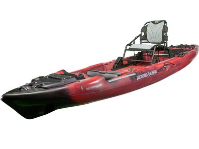 2026 Jackson Kayak MAYFLY in BLACK WIDOW — front three-quarter view