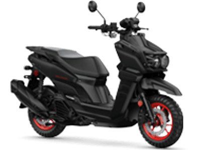 2024 Yamaha ZUMA 125 in Black — front three-quarter view