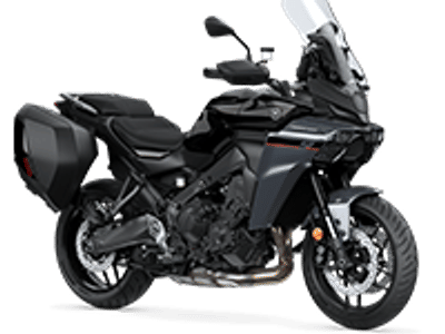 2026 Yamaha TRACER 9 in Black — front three-quarter view