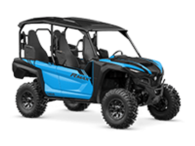 2023 Yamaha WOLVERINE RMAX4 1000 COMPACT R-SPEC in Black — front three-quarter view