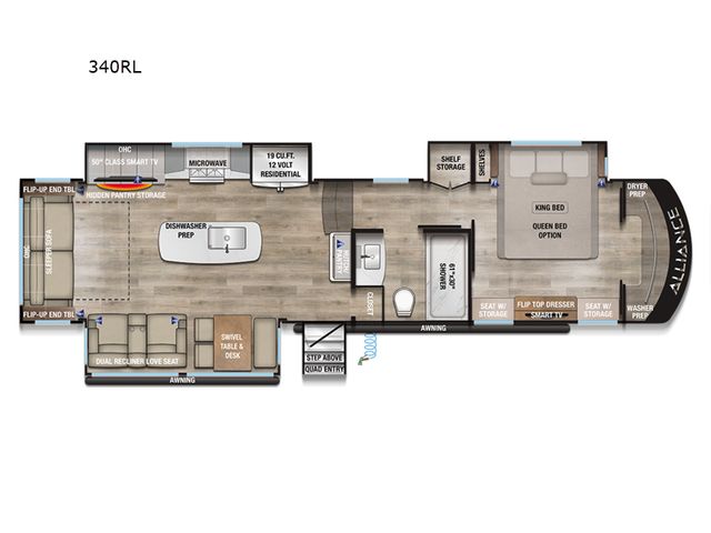 2026 Alliance Rv Paradigm 340RL