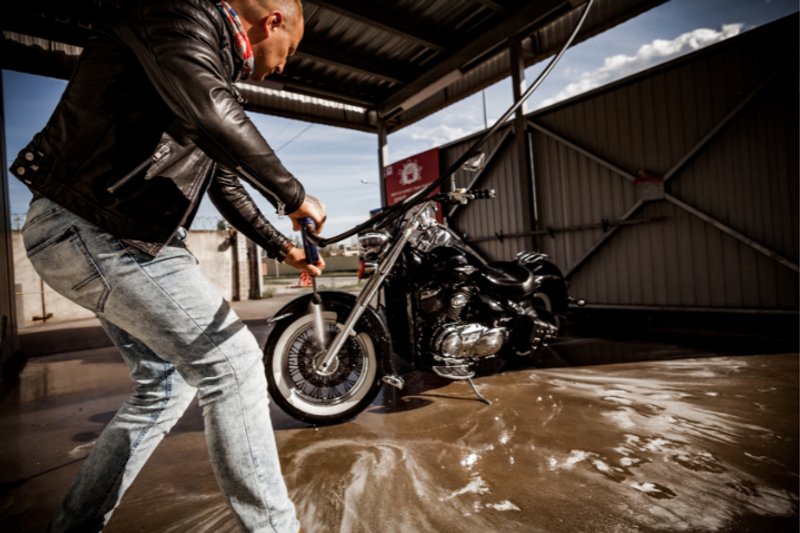 Extend a Bike's Life: Wash a Motorcycle Properly