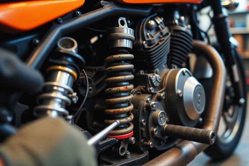 Signs of Suspension Problems in a Used Motorcycle