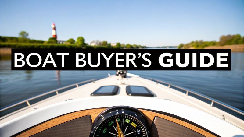 What to Look for When Buying a Boat A Buyer's Guide