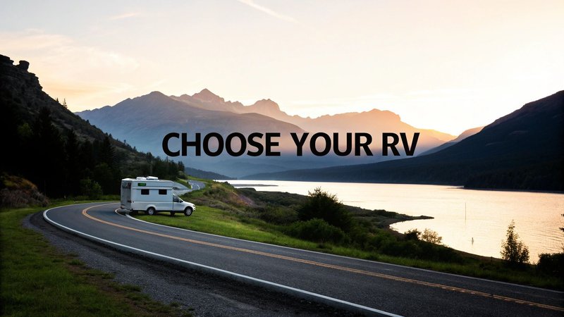 How to Choose an RV The Right Way