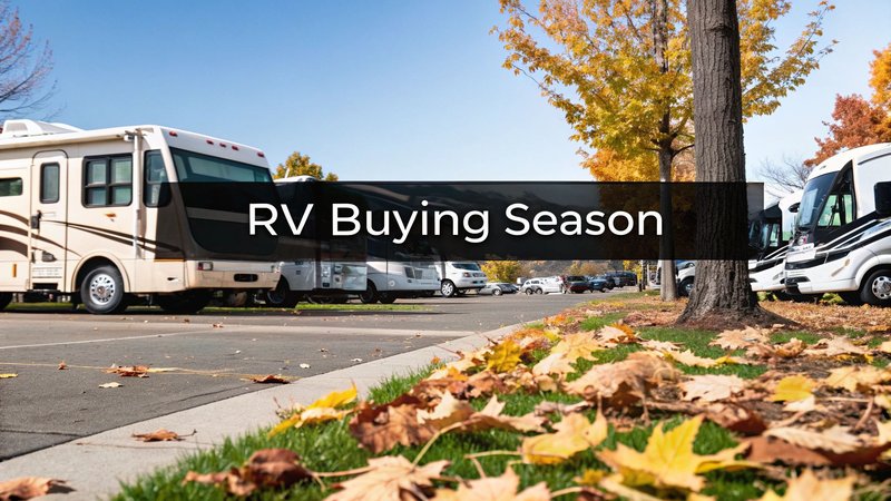 When Is the Best Time to Buy an RV?