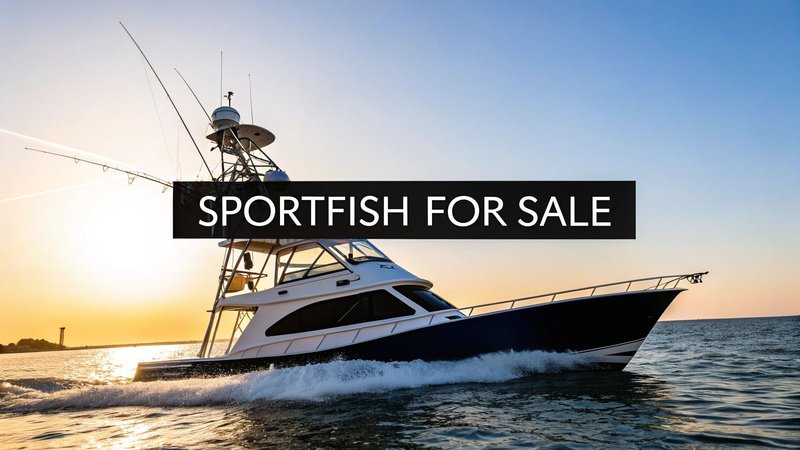 Your Guide to Finding the Right Sportfish for Sale