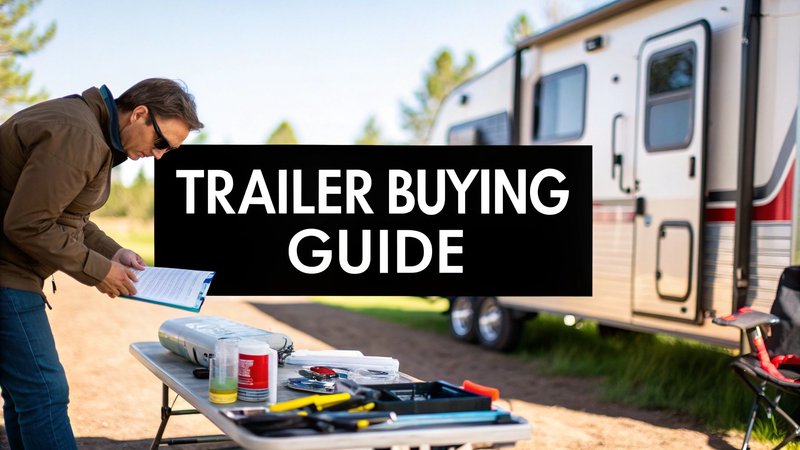 A Guide to Buying a Used Travel Trailer