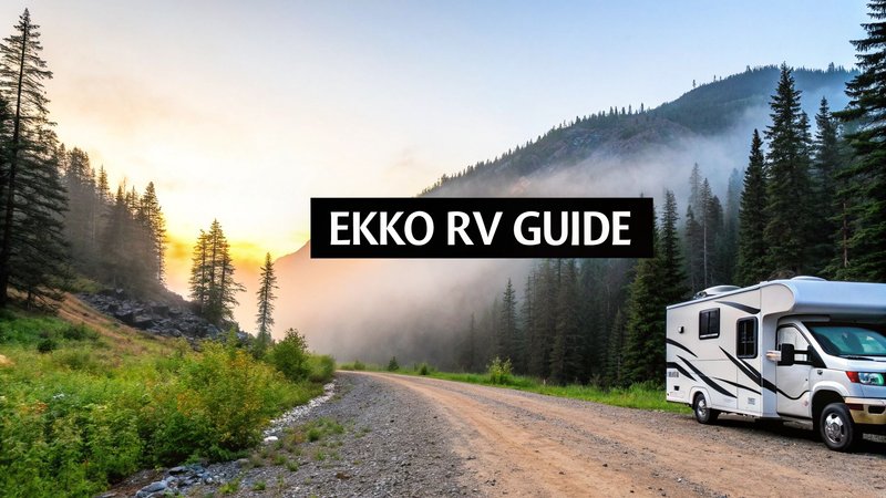 Finding Your Perfect Ekko RV for Sale