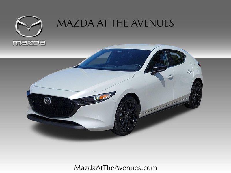 2026 Mazda Mazda3 3 2.5 S Select Sport Base in White — front three-quarter view