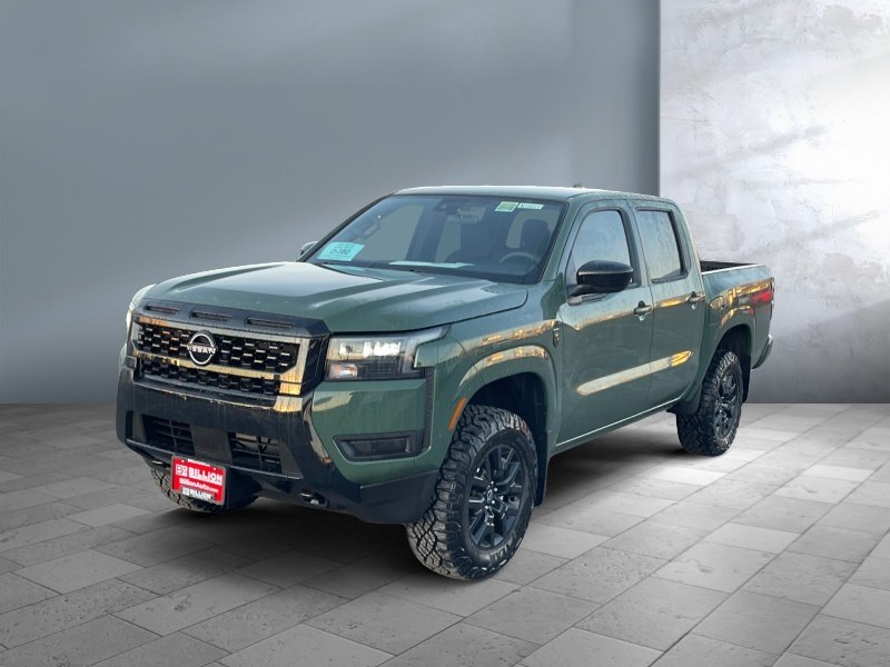 2026 Nissan Frontier — front three-quarter view
