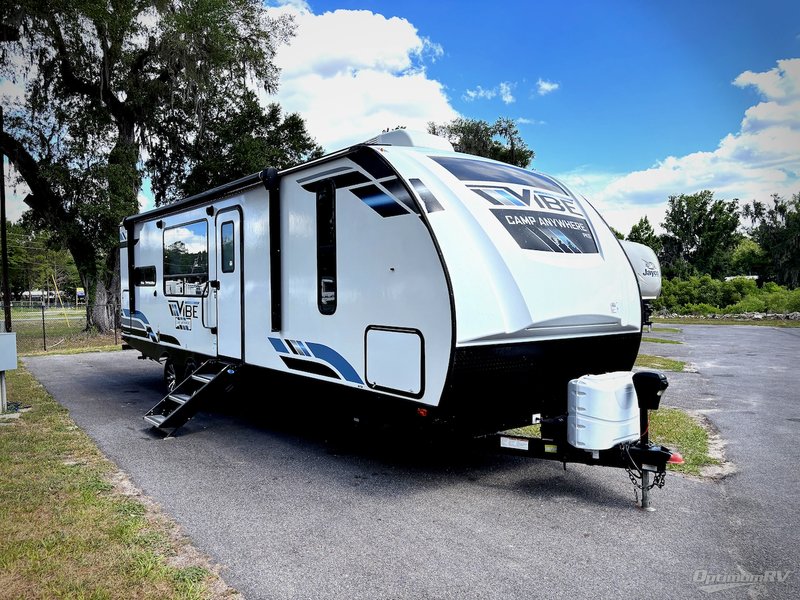 2022 Forest River Vibe — front three-quarter view