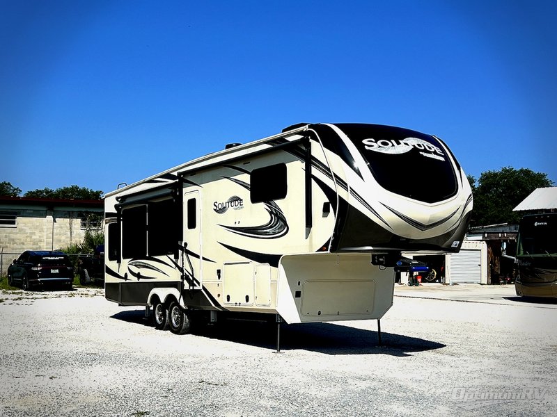 2021 Grand Design Solitude — front three-quarter view