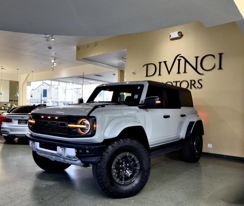 2024 Ford Bronco in Gray — front three-quarter view