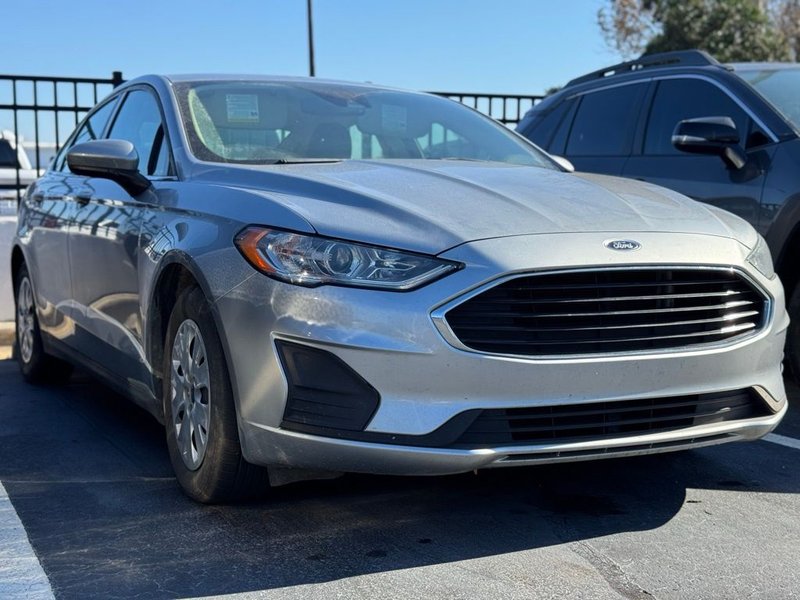 2020 Ford Fusion S — front three-quarter view