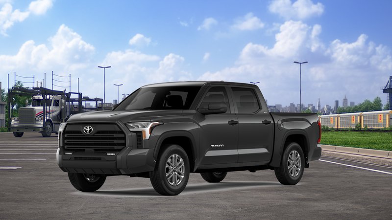 2026 Toyota Tundra SR5 in Magnetic Gray Metallic — front three-quarter view