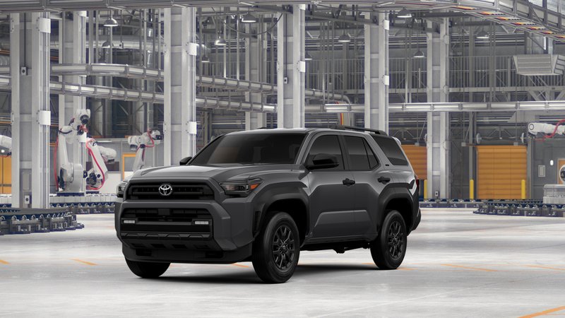 2026 Toyota 4Runner SR5 in Underground — front three-quarter view