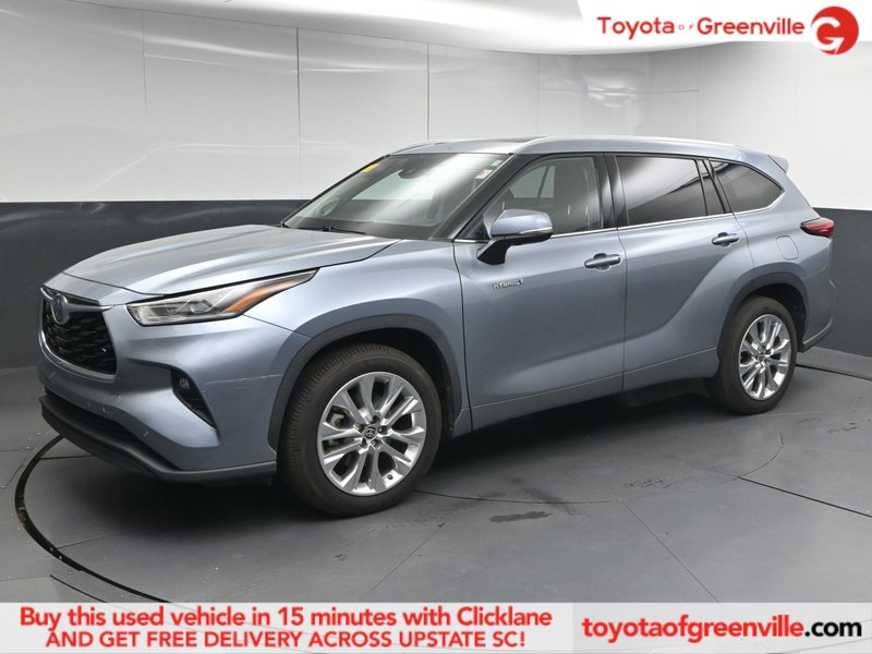 2026 2020 Toyota Highlander Hybrid Limited SUV — front three-quarter view