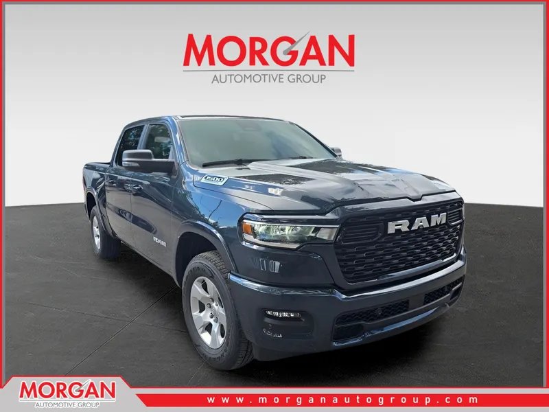 2026 Ram 1500 Big Horn in Forged Blue Metallic — front three-quarter view