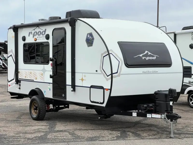 2023 Forest River R-POD — front three-quarter view