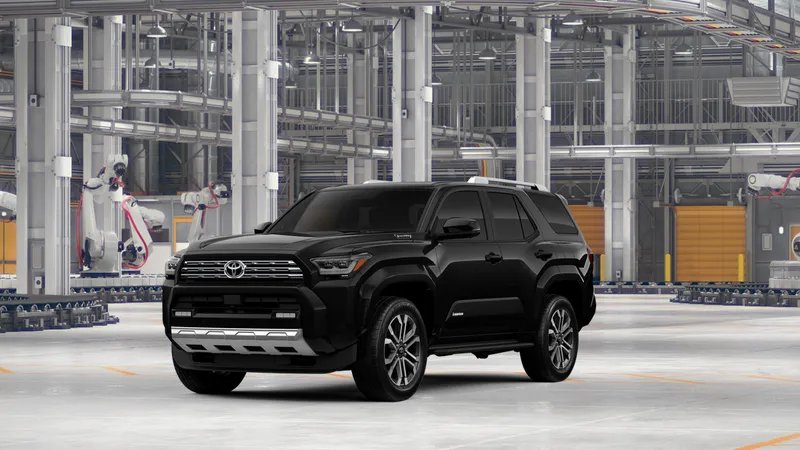 2026 Toyota 4Runner i-FORCE MAX 4Runner Limited in Black — front three-quarter view