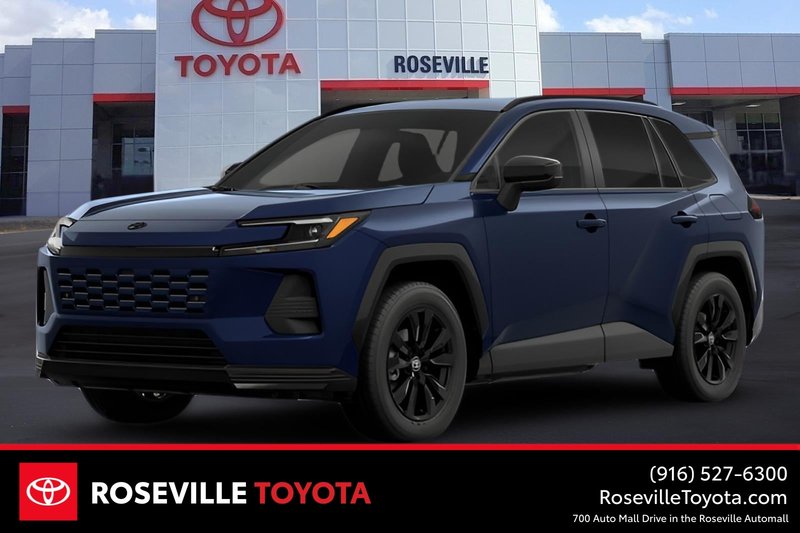 2026 Toyota RAV4 — front three-quarter view