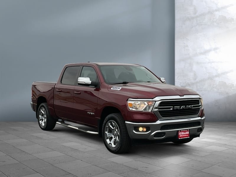 2021 Ram 1500 — front three-quarter view