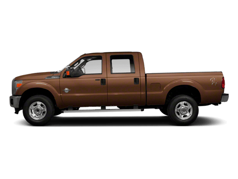 2011 Ford F-350SD King Ranch in Golden Bronze Metallic — front three-quarter view