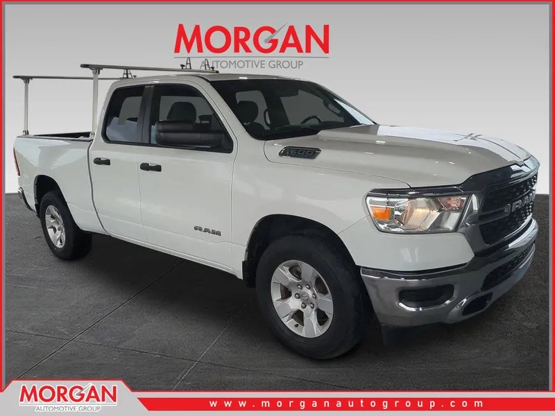2024 Ram 1500 Big Horn in Bright White Clearcoat — front three-quarter view