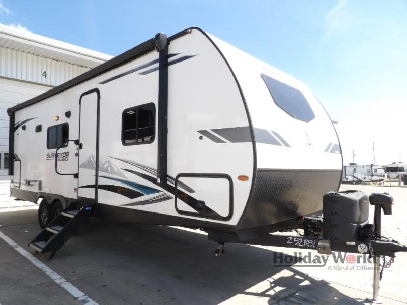 2022 Forest River Surveyor Legend — front three-quarter view
