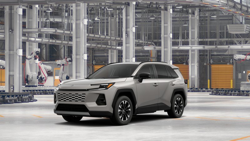 2026 Toyota RAV4 Limited in Meteor Shower — front three-quarter view
