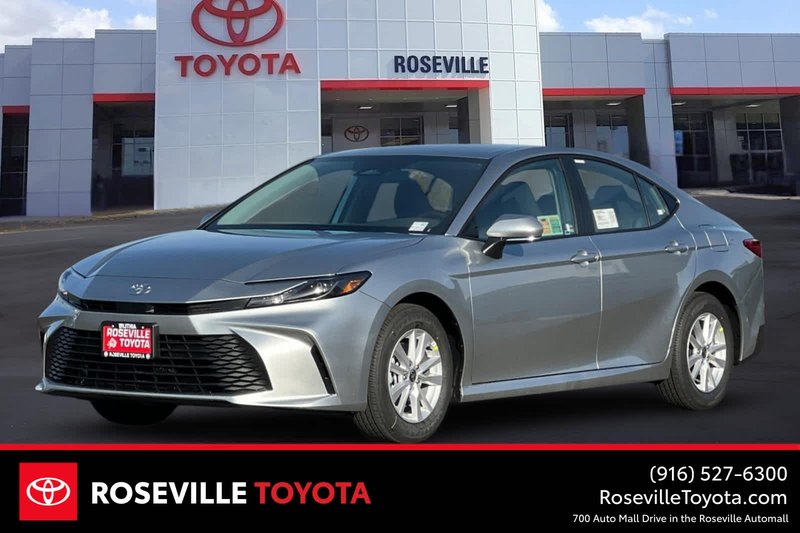 2026 Toyota Camry — front three-quarter view