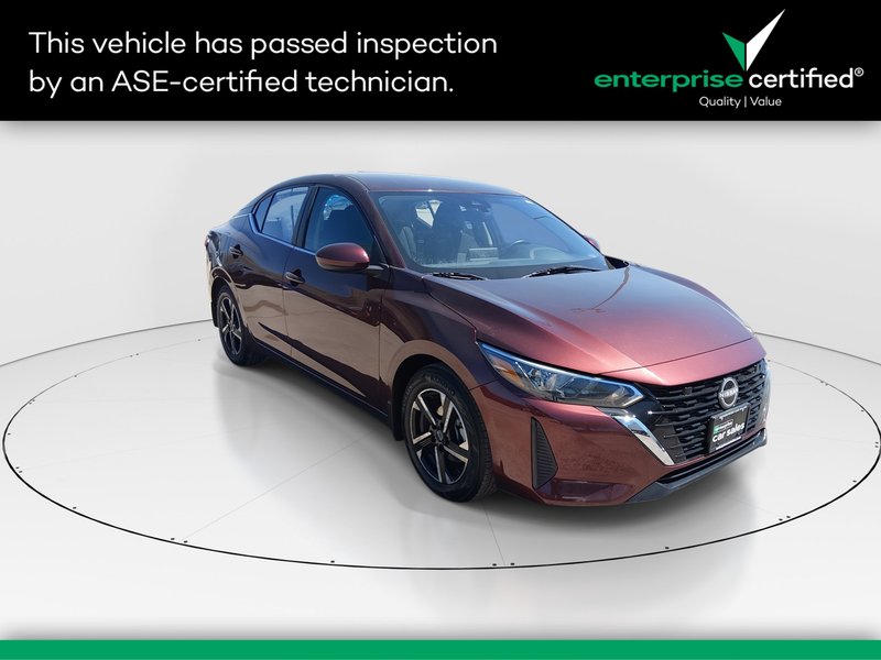 2024 Nissan Sentra SV CVT — front three-quarter view