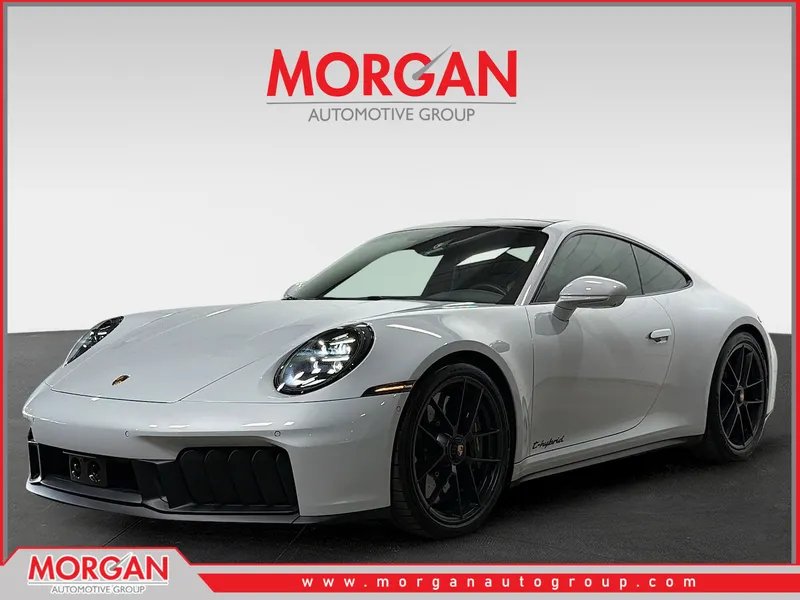 2025 Porsche 911 Carrera GTS in Ice Grey Metallic — front three-quarter view