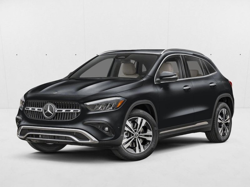 2026 Mercedes-Benz GLA 250 GLA 250 SUV in Night Black — front three-quarter view