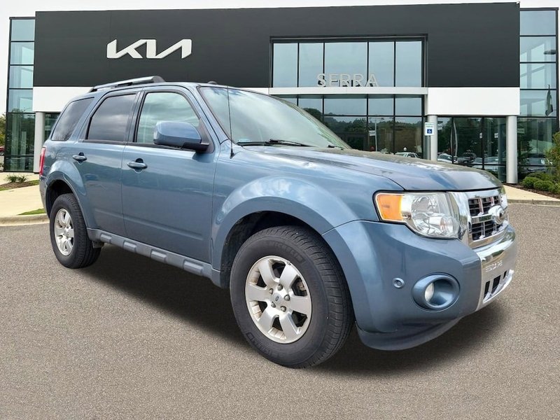 2012 Ford Escape Limited in Steel Blue — front three-quarter view