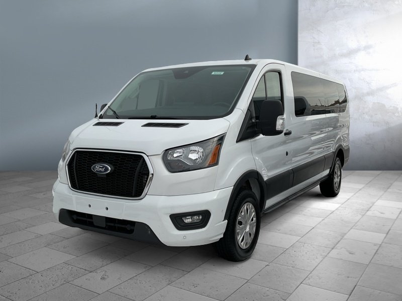 2023 Ford Transit Passenger Wagon — front three-quarter view