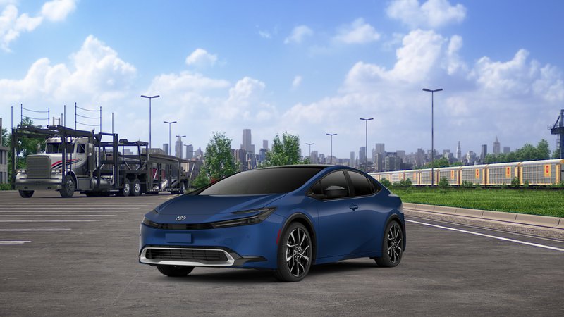 2026 Toyota Prius Plug-in Hybrid XSE Premium — front three-quarter view