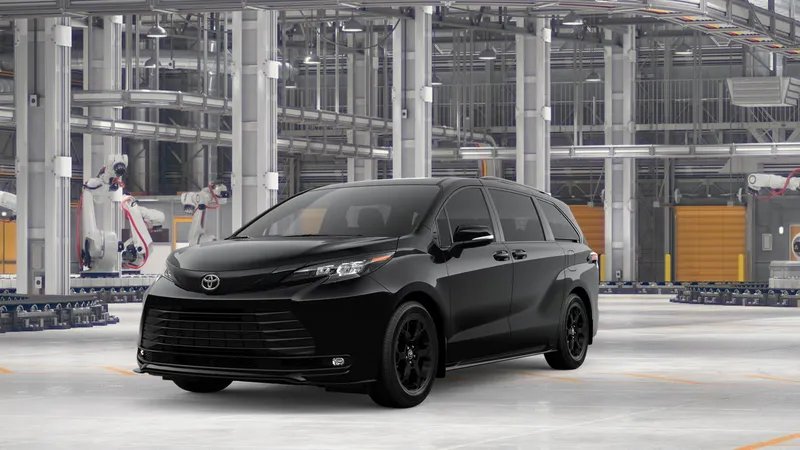 2026 Toyota Sienna Woodland Edition — front three-quarter view
